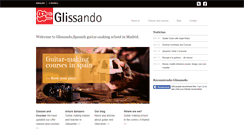 Desktop Screenshot of glissandoguitar.com